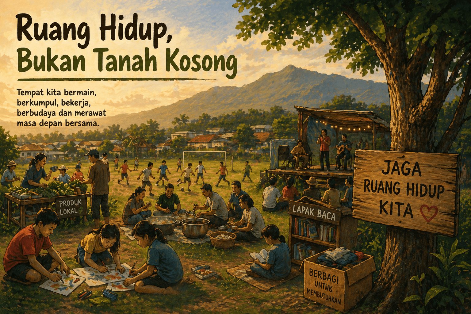 Pesta Babi dan Ruang Hidup yang Tak Bisa Dianggap Kosong